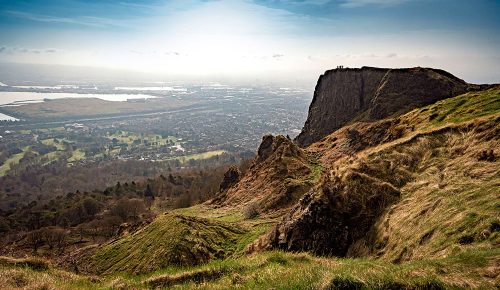 Overlooking Belfast from Top of Cavehill